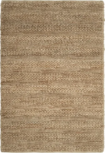 Miniatura 32 de SAFAVIEH Natural Fiber Collection - Alfombra decorativa de 2 x 3 pies, color lejía, yute hecho a mano, diseño trenzado tejido, ideal para entrada