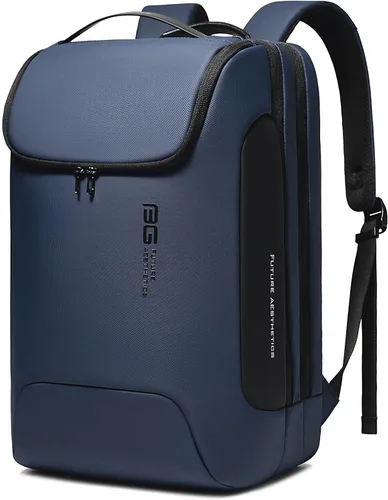 Miniatura 11 de BANGE Mochila antirrobo con puerto de carga USB, mochila de negocios ligera para hombres y mujeres.., Negro, Computadora portátil