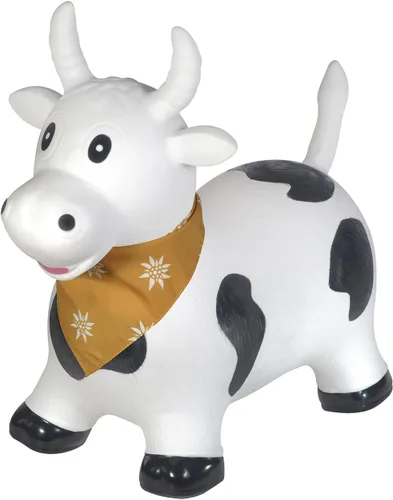 Miniatura 14 de Kindsgut Conejo de tolva de animales hinchables para niños, diseñado en Alemania, colores divertidos y modernos, bomba de aire incluida