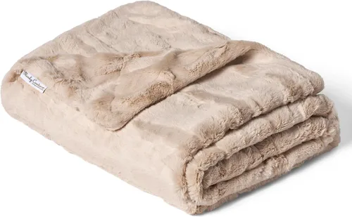 Manta Minky Couture Sorbet - Manta Ultra Suave para Comodidad Sedosa y Suave - Manta Decorativa Premium - Tela de Peso Medio, Transpirable - Lavable