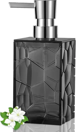 Miniatura 16 de Dispensador de jabón de manos, botellas de bomba de líquido de plástico acrílico transparente recargables dispensador de loción para decoración