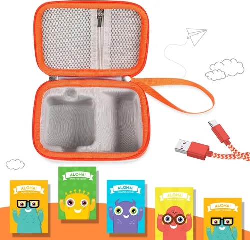 Miniatura 2 de Funda de viaje compatible con Yoto Mini, funda protectora rígida compatible con Mini Player 2024, funda portafolio de tarjetas de audio para niños