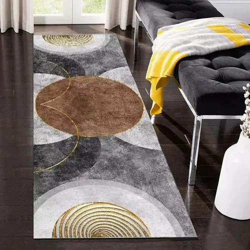 Miniatura 2 de Alfombra larga para pasillo, entrada, sala de estar, cocina, dormitorio, alfombra de pasillo de 3.3 ft/4.9 ft/6.6 ft/8.2 ft/11.5 ft/14.8 ft/16.4