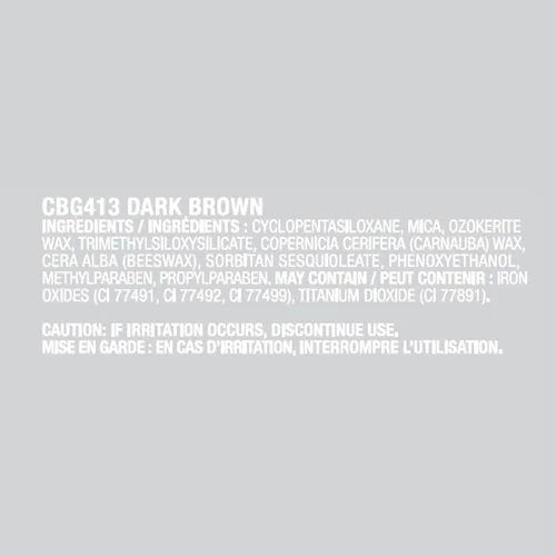 Miniatura 3 de L.A. COLORS Browie Wowie - Gel para cejas tintado, marrón oscuro CBG413