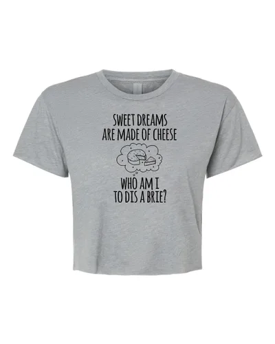 Miniatura 16 de Sweet Carrot Lime, Cute Women's Screen Printed Crop Tee, Shirts With Sayings, Heather Gray or Gold (L, Heather Gray)