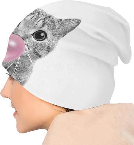 Miniatura 5 de Gorro holgado y holgado para quimioterapia, gorro de cáncer, gorro de punto, bufanda, gorro de noche para mujeres y hombres