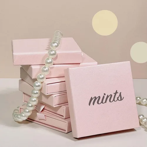 Miniatura 7 de Mints Collar con dije de morganita y corte Asscher de 2 quilates, plata de ley, joyería fina para mujer, Gema