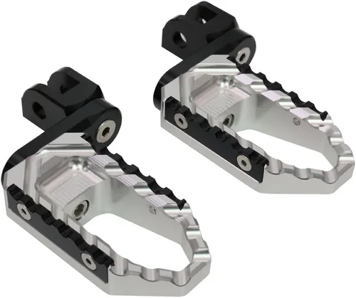 Miniatura 19 de MC MOTOPARTS Negro CNC 25mm Alargador de Riser Ajustable para Pedales de Pie Touring Delanteros Compatibles con NC 700 S/X 12-16 NC750X NC750S 16-19