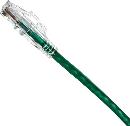 Miniatura 15 de NTW NTW - Cable de conexión de bloqueo de red patentado CAT6 de 1 pie, sin enganches, azul (NL-U6K-001BL)