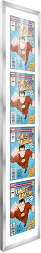 Miniatura 104 de Poster Palooza Marco de cómic con paspartú para 1 cómic de la Edad de Bronce publicado entre 1970 y 1985, marco de cómic negro para cómic de 7.25 x
