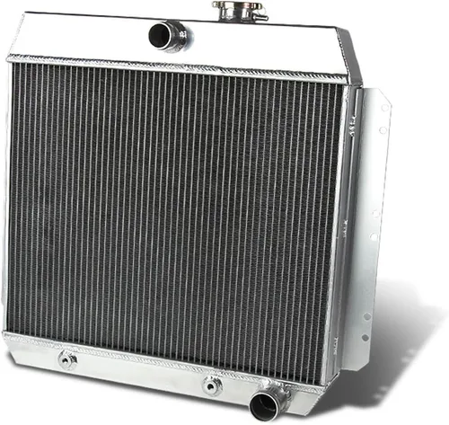 Miniatura 13 de DNA Motoring RA-CHEVYT47-3 - Radiador de aluminio completo de 3 filas compatible con modelos 47-54 Pickup/Suburban L6, 19.75 x 20.75 x 2.25