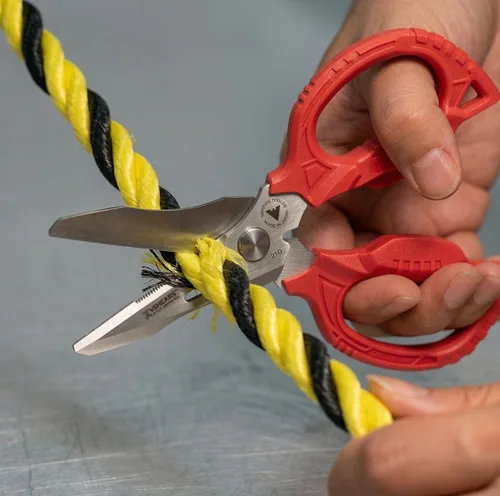 Miniatura 6 de VAMPLIERS vSHEARS: Tijeras multiuso de 6.3 pulgadas. Tijeras combinadas de cuchillas multiusos 4 en 1, cuerpo de acero inoxidable japonés de primera
