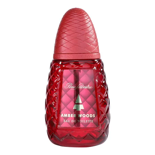 Amber Woods by Pino Silvestre - Colonia para hombres - Aroma aromático, amaderado y picante - Mezclado con lavanda, pachulí y sándalo - Espray EDT