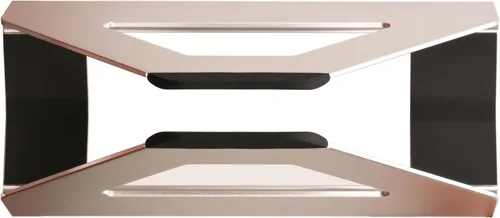Miniatura 6 de Soporte vertical para laptop, soporte de ahorro de espacio para MacBook con ajuste de ancho sin herramientas, bonito aluminio anodizado