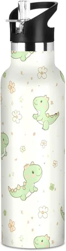 Miniatura 11 de Western Cowboy Boho Cactus Vast Wilderness, Reusable Water Bottle Insulated with Straw Double Wall Vacuum Insulated Leakproof and BPA Free for Gym 20