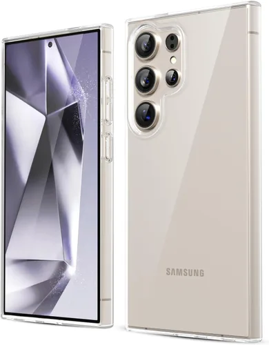 Miniatura 187 de oakxco Funda para teléfono Samsung Galaxy S21 Ultra con agarre de silicona líquida, bonita funda delgada y delgada de goma suave de TPU lisa