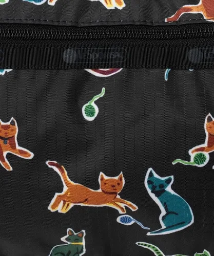 Miniatura 6 de Classic Hobo Crafty Cats - Estampado negro, Crafty Cats - Estampado negro
