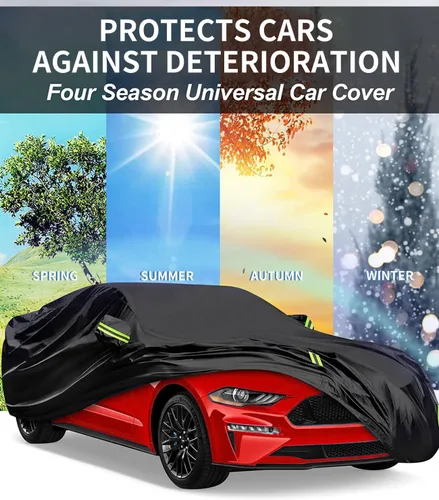 Miniatura 5 de Ajuste personalizado para funda de auto Audi, para todo tipo de clima, impermeable, para todo tipo de clima, protección UV, resistente al viento