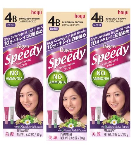 Miniatura 9 de Bigen Recambio de color Speedy Conditioning: 4A Ash Brown - Paquete de 3