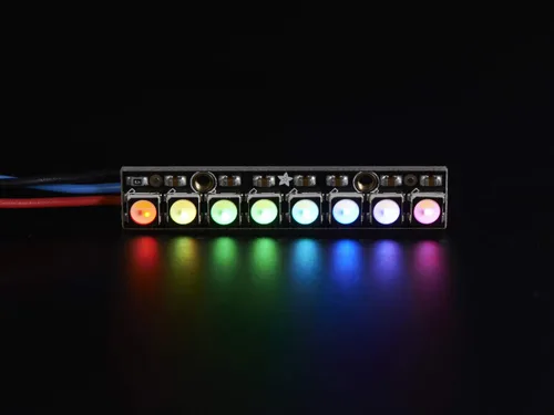 Miniatura 3 de Adafruit Industries NeoPixel Stick - 8 x 5050 LEDs RGBW - Blanco frío - ~ 6000K