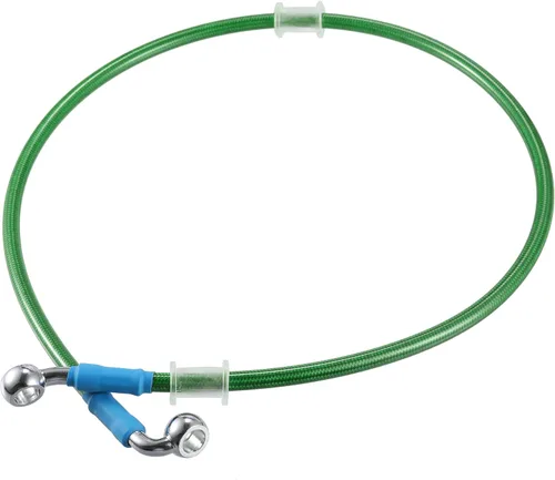 Miniatura 10 de X AUTOHAUX 31.5 in AN3 M10 Línea de freno hidráulico para coche, manguera de aceite, 28 ° 90 ° acero inoxidable para coche, motocicleta, motocross