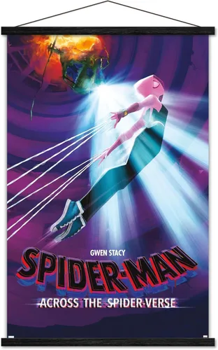 Trends International Marvel Spider-Man: Across The Spider-Verse - Póster de pared de una hoja de Gwen Stacy, 22.37 x 34.00 pulgadas, impresión