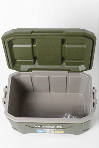 Miniatura 6 de Igloo 60367 Sportsman Latitude 52 - Nevera, aprox. 11,2 galones (49 L), deportista, latitud, al aire libre, camping, ocio, pesca, verde