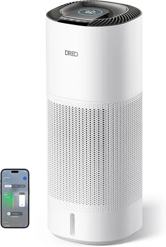 Dreo Humidificador Evaporativo Inteligente para Habitación Grande hasta 1000 pies², 800ml/h Humidificadores de Aire de Alta Salida para Dormitorio,