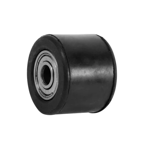 Miniatura 4 de Keenso Rodillo de cadena, rueda de polea tensor de cadena de 0.315 in, color negro, para moto motorizada de motocross, pit bike enduro motocicleta