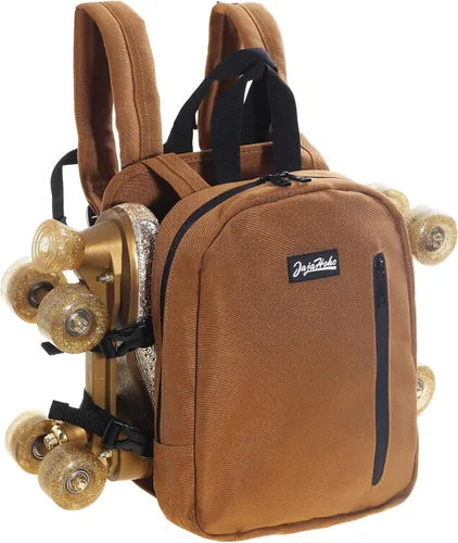 Miniatura 21 de JajaHoho Bolsas para patines de ruedas para mujeres y hombres, mochila multifuncional deportiva para patines de ruedas, patines de hielo, patines