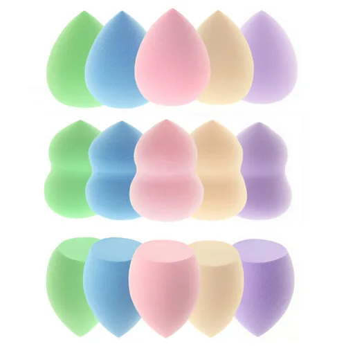 Miniatura 8 de Juego de 24 esponjas de maquillaje – 21 esponjas veganas sin látex con 3 soportes para licuadora de maquillaje, base cosmética de belleza, soplete
