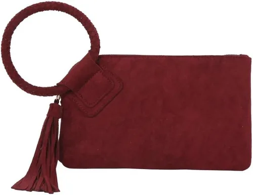 Miniatura 15 de Monedero de mano para mujer, cartera de noche con correa de mano, informal, formal, de cuero vegano, Metro Muse