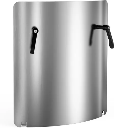Miniatura 9 de onlyfire Conjunto de puerta de acero inoxidable para Weber de 18 pulgadas WSM para ahumador de carbón, pieza de repuesto de puerta de acceso