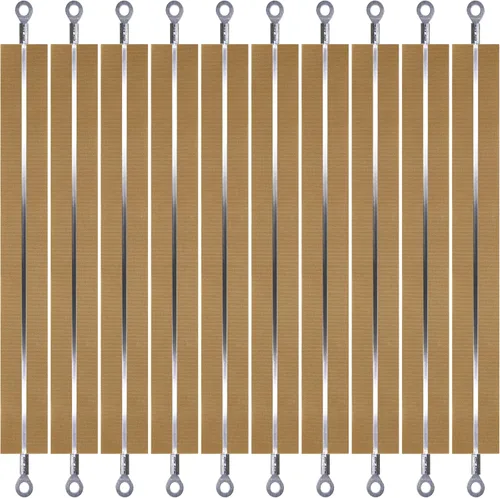 Paquete de 10 piezas de repuesto de sellador de impulso de 8 pulgadas para sellador térmico de carcasa de hierro, elemento calefactor de repuesto,