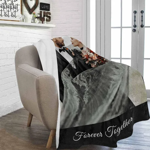 Miniatura 4 de YESCUSTOM Manta personalizada con fotos y texto, Manta familiar personalizada para adultos, niños y amigos, para cumpleaños, regalo conmemorativo