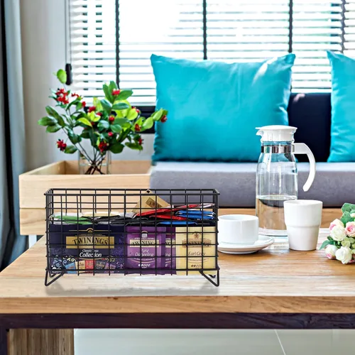Miniatura 8 de ELLDOO Soporte para cápsulas de café, organizador de cápsulas de café de gran capacidad para cápsulas K Cup Keuring Espresso Cápsula de café, cesta
