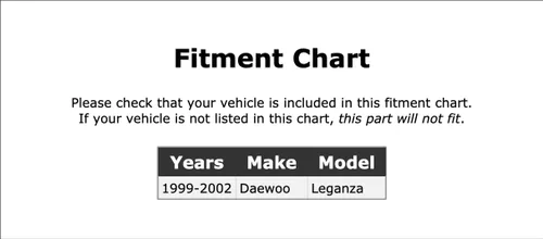Miniatura 2 de Sensor de posición del acelerador compatible con Daewoo Leganza 1999 2000 2001 2002 PC-97350