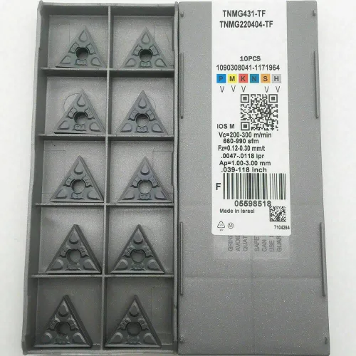 Miniatura 5 de GBJ TNMG431-TF TNMG220404 -TF Insertos de carburo Insertos de torneado para piezas de acero para herramientas de torneado MTJNR MTJNL