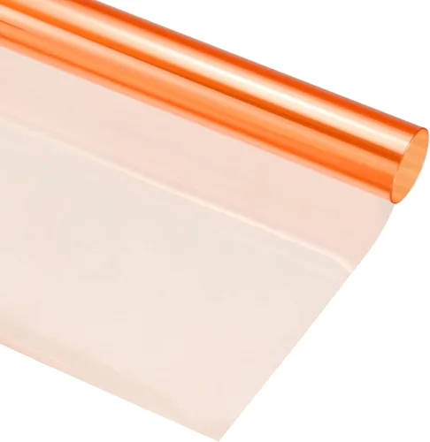 MECCANIXITY Filtro de gel de iluminación de 15.7 x 19.7 pulgadas, color naranja 85C, hoja de corrección de color para estudio fotográfico, luz de