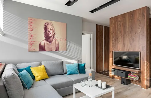 Miniatura 7 de SpiritualHands Marilyn Monroe - Lienzo decorativo para pared y póster – Decoración femenina moderna de maquillaje femenino, impresión de moda