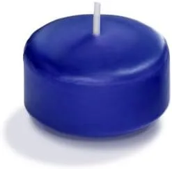 Miniatura 52 de yummi Caja de 18 velas flotantes color rojo rubí de 3 pulgadas