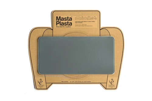 Miniatura 34 de MastaPlasta Parche de reparación de cuero autoadhesivo de alta calidad, color gris topo de 8 x 4 pulgadas (7.9 x 3.9 in). Tu kit de reparación de E