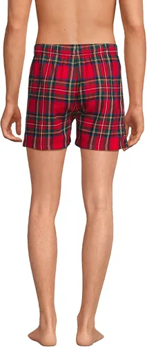 Miniatura 3 de Lands' End Boxers de franela de ajuste clásico para hombre