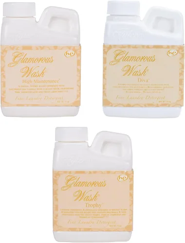 Miniatura 9 de Elanze Designs Tyler Candle Glamorous Wash y lujoso detergente líquido fino de 4 onzas, surtido de 3 aromas, alto mantenimiento, Diva, Kathina