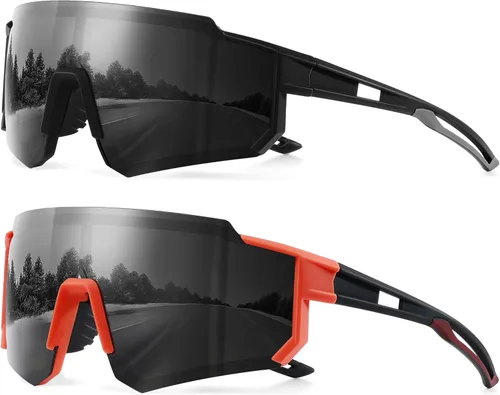 Miniatura 28 de Gafas de sol polarizadas deportivas para hombres y mujeres, gafas de sol para pesca, ciclismo, bicicleta de montaña, béisbol con protección UV Marco
