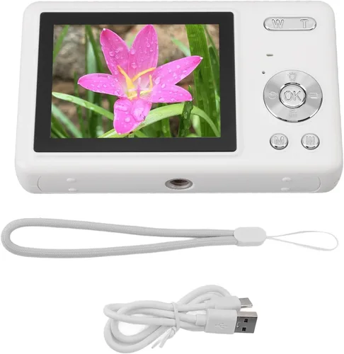 Miniatura 8 de Cámara digital para fotografía, 1080P, compatible con 64 GB expandible, cámara compacta para apuntar y disparar, zoom 16X, anti vibración, cámaras