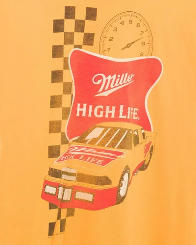 Miniatura 4 de Camiseta Miller High Life Race Checkers Flea Market
