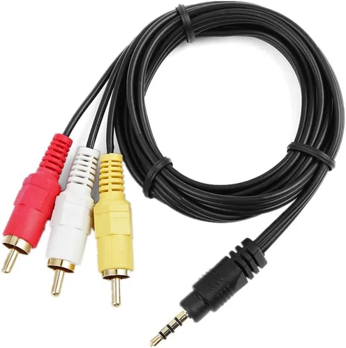 Miniatura 4 de AV A/V Audio Video TV Cable para JVC Videocámara Digital QAM0507-001