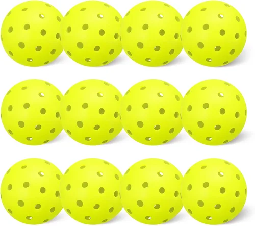 Miniatura 6 de Amazon Basics Outdoor Pickleball Balls, USAPA Approved, Yellow