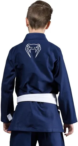 Miniatura 2 de Venum Contender BJJ Gi cinturón blanco libre incluido para niños azul marinoazul - C0